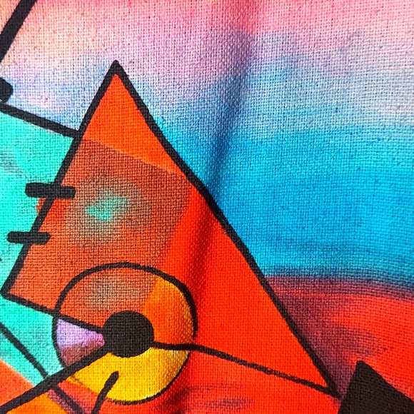 Dilemma Dhun Shroff Silk Woven Multicolor Jacket - Picture 7 of 12